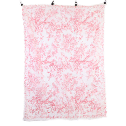 DIOR 【Excellent condition】22JOU331S903 Toile de Jouy cotton stole