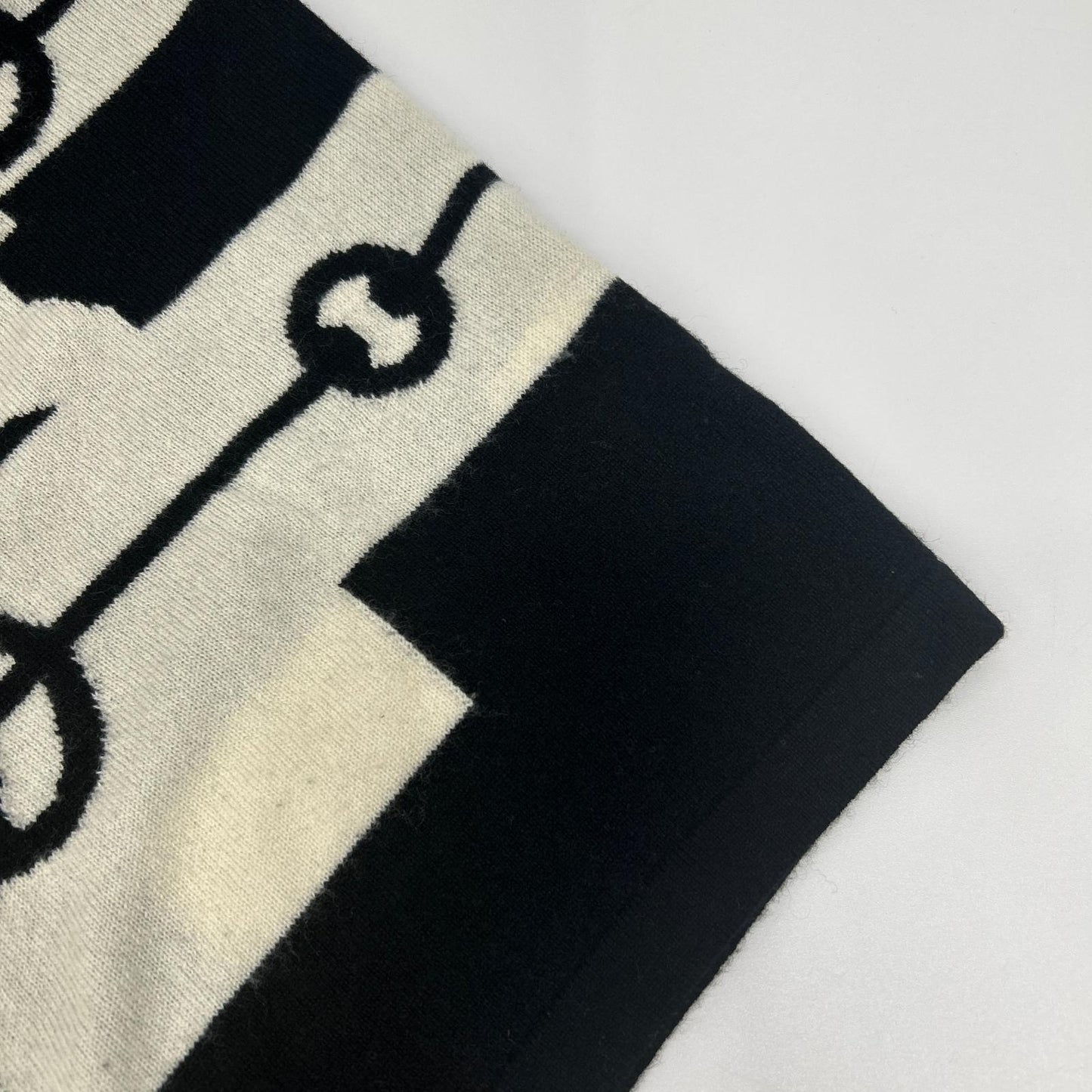 HERMES エルメス 2E2613D2 CLIQUETIS カシミヤ ニット トップス