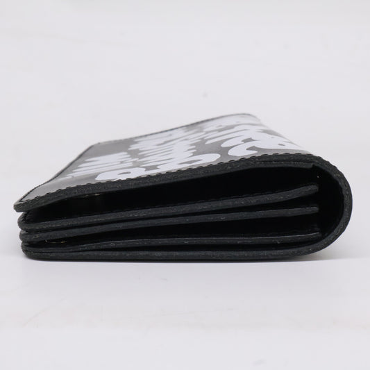 COMMEdesGARCONS コムデギャルソン 【新品同様】OZ-K917-051-1-1 Live Free With Strong Will Portafogli Wallet 長財布 長財布(小銭入れあり)