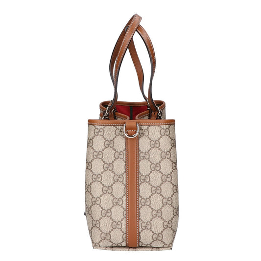 GUCCI グッチ 新品同様 815214 GGエンブレム ミディアム トートバッグ