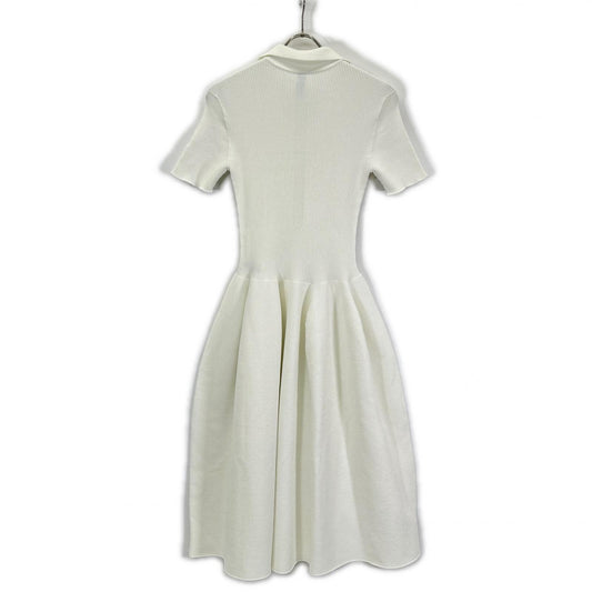 CFCL シーエフシーエル 26年 CF011KH026JP00 ホワイト POTTERY GLITTER SHORT SLEEVE POLO DRESS ワンピース