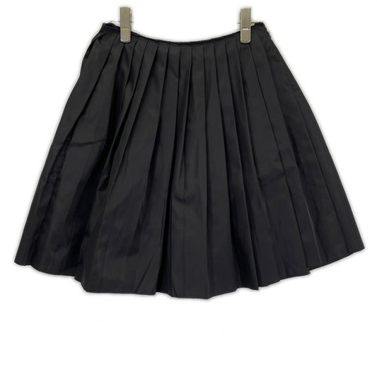 PRADA プラダ 10SS 21H472 ブラック ナイロン プリーツスカート スカート