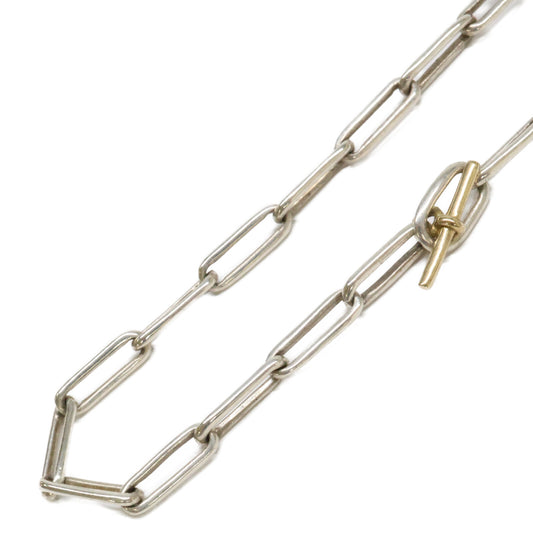 GIGI 1141347007 SV925 x K18 ARTEMIS Boned Chain Necklace
