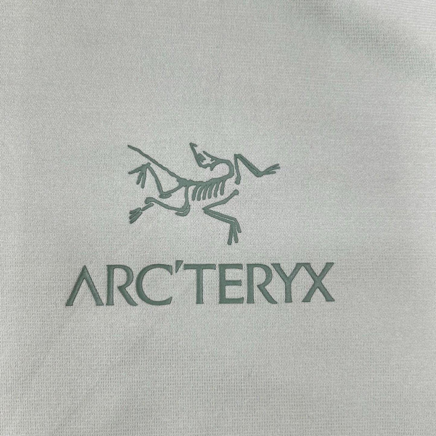 ARC'TERYX アークテリクス MOTUS CREW ARCWORD SS M グリーン バックロゴTシャツ トップス