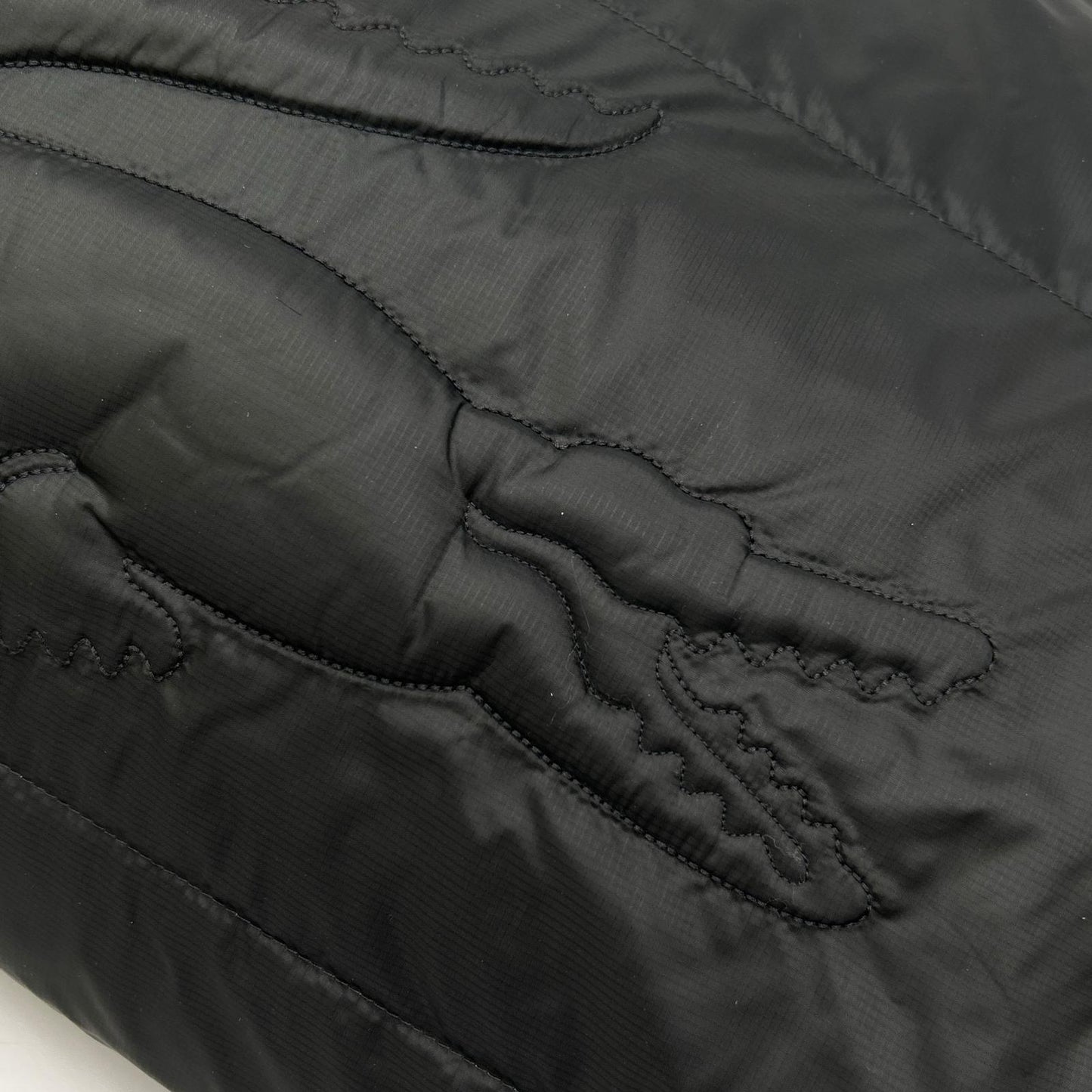 Lacoste ラコステ BH2895 ブラック バックステッチ ダウンベスト ベスト