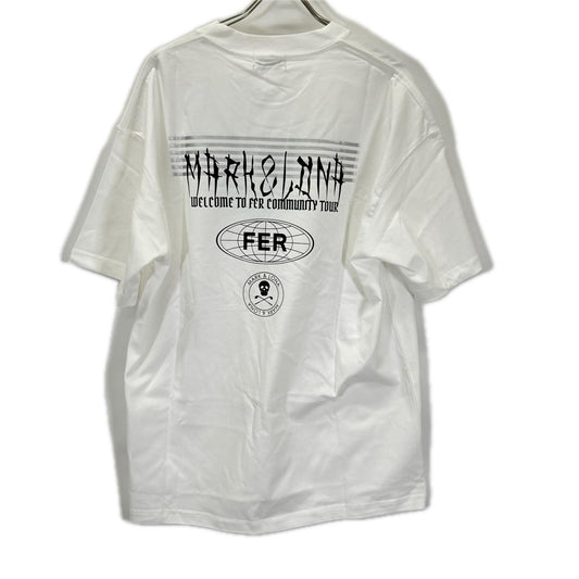 MARK&LONA マークアンドロナ MFMー5CーAA02 ホワイト FER Metal Tee トップス
