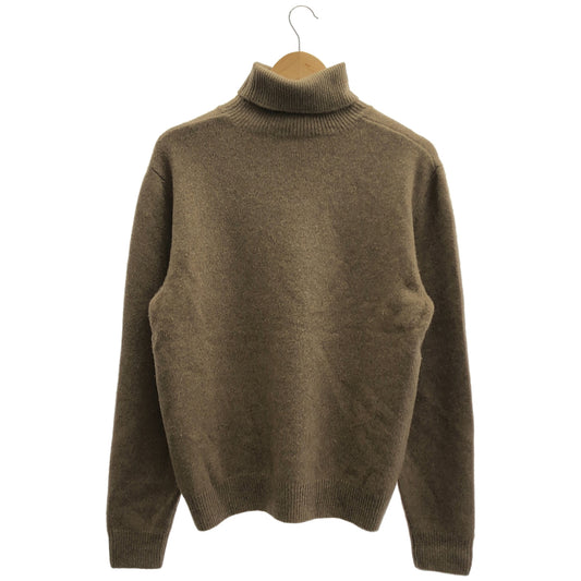 ETRO エトロ ブラウン カシミヤ タートルネック ニット トップス