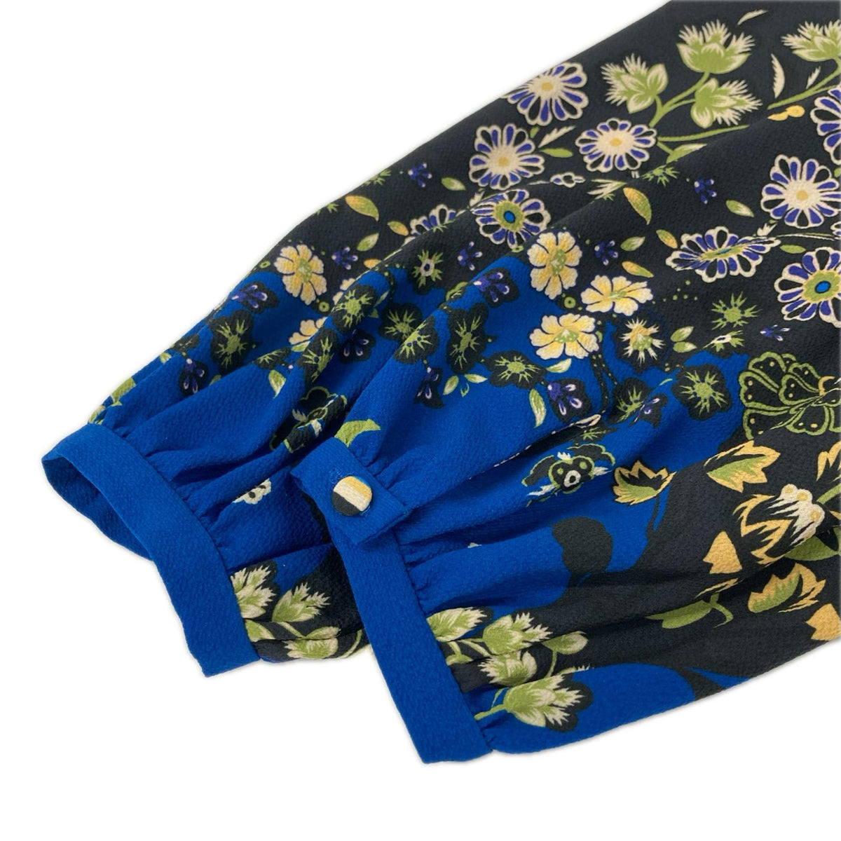 ETRO エトロ 222-13305-5133 ブラック ペイズリー ジャージードレスワンピース ワンピース