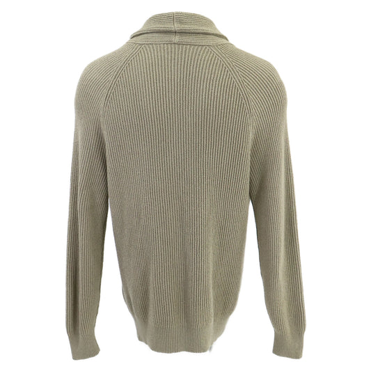 BRUNELLO CUCINELLI ブルネロクチネリ 【美品/国内正規】M2W70600 メタルボタン コットン リブニット カーディガン トップス