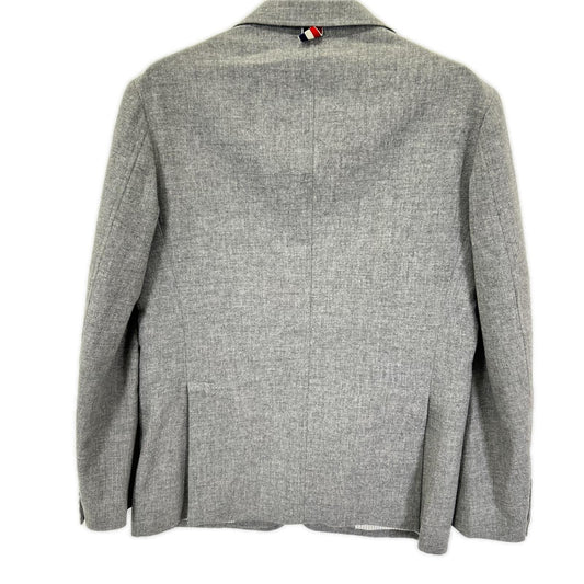 THOM BROWNE トムブラウン 01103I1021 グレー シングル 2B テーラードジャケット ジャケット