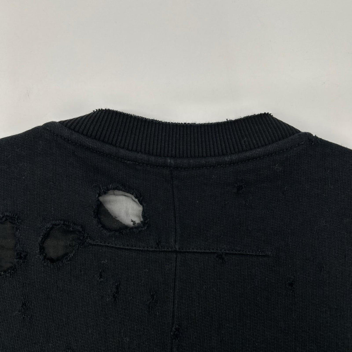 GIVENCHY ジバンシー 16P 7705 485 デストロイ加工 ロゴプリント スウェット トップス