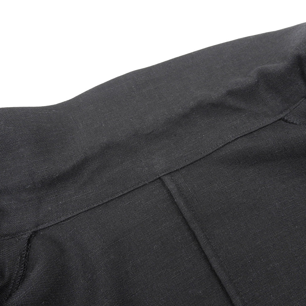 Three dots スリードッツ 美品 レーヨンリネン ジャケット レディース 黒 ブラック XS Y785 LE7003Y ジャケット XS