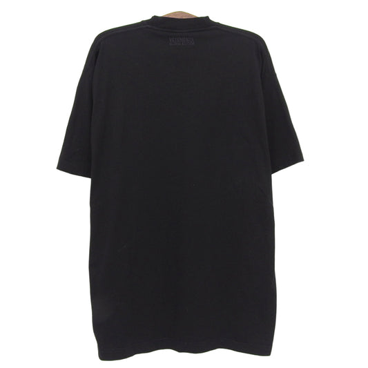 VETEMENTS South Korea Flag Logo Tee Tops Men's Black S UA52TR280SK Tops