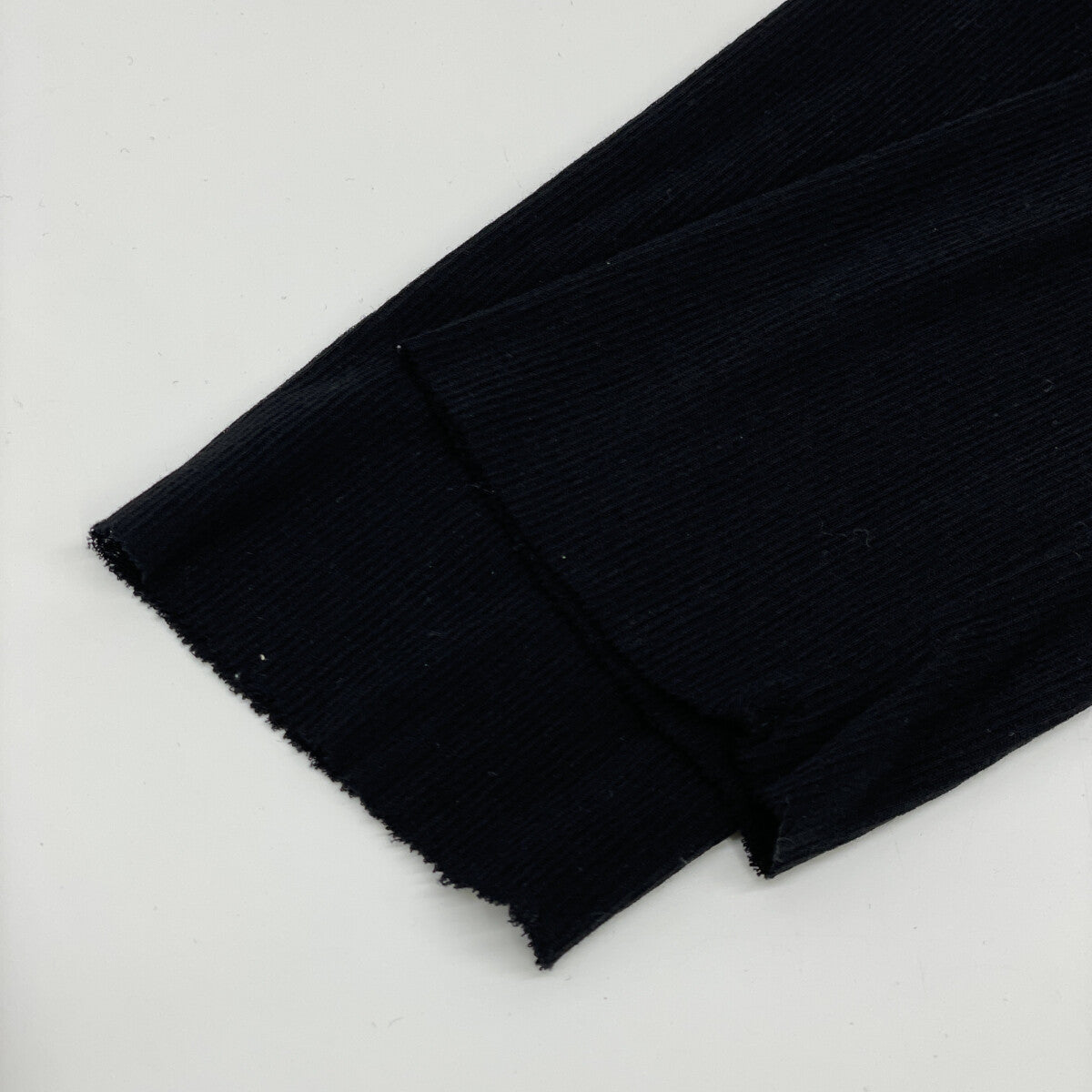 Y's ワイズ YU-T16-675 テレコ素材 コットン アンサンブル クルーネック カットソー トップス 2