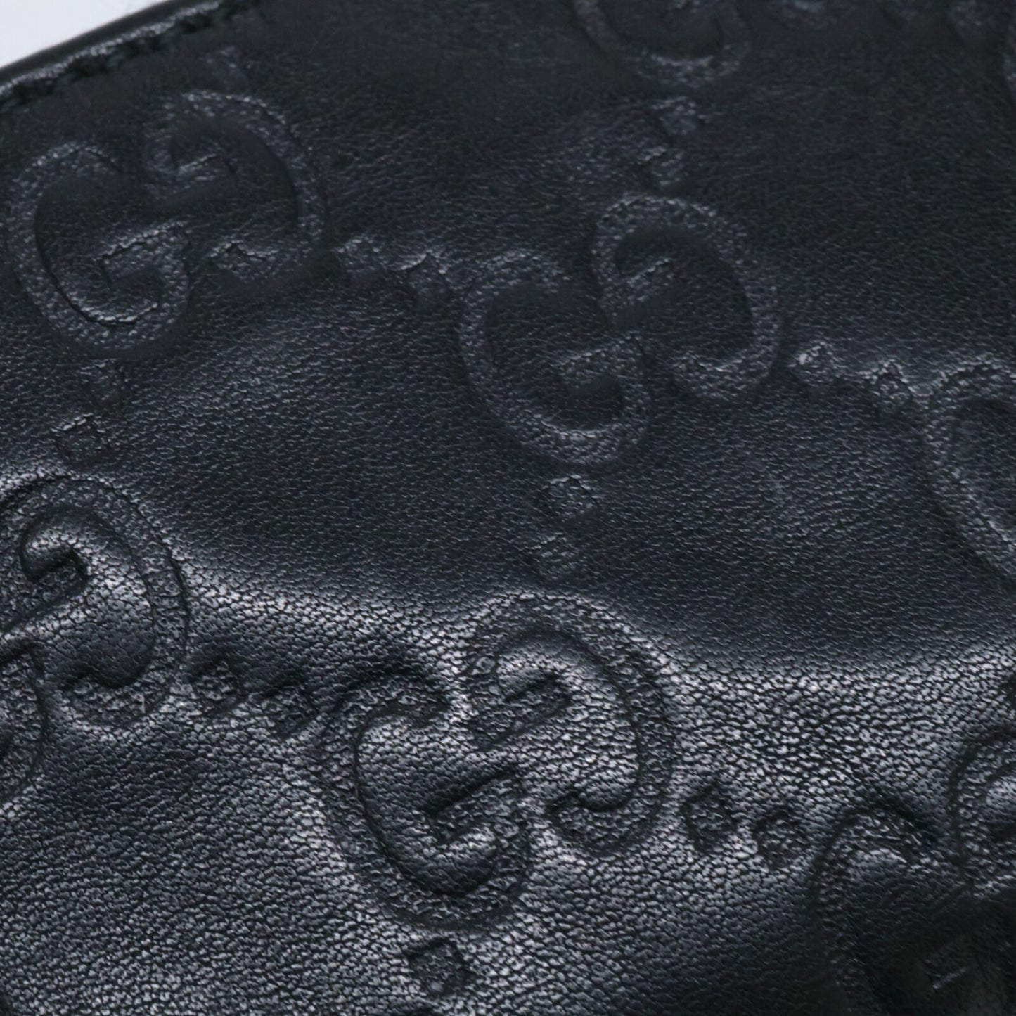 GUCCI グッチ 233183 キーリング付 グッチシマレザー コインケース