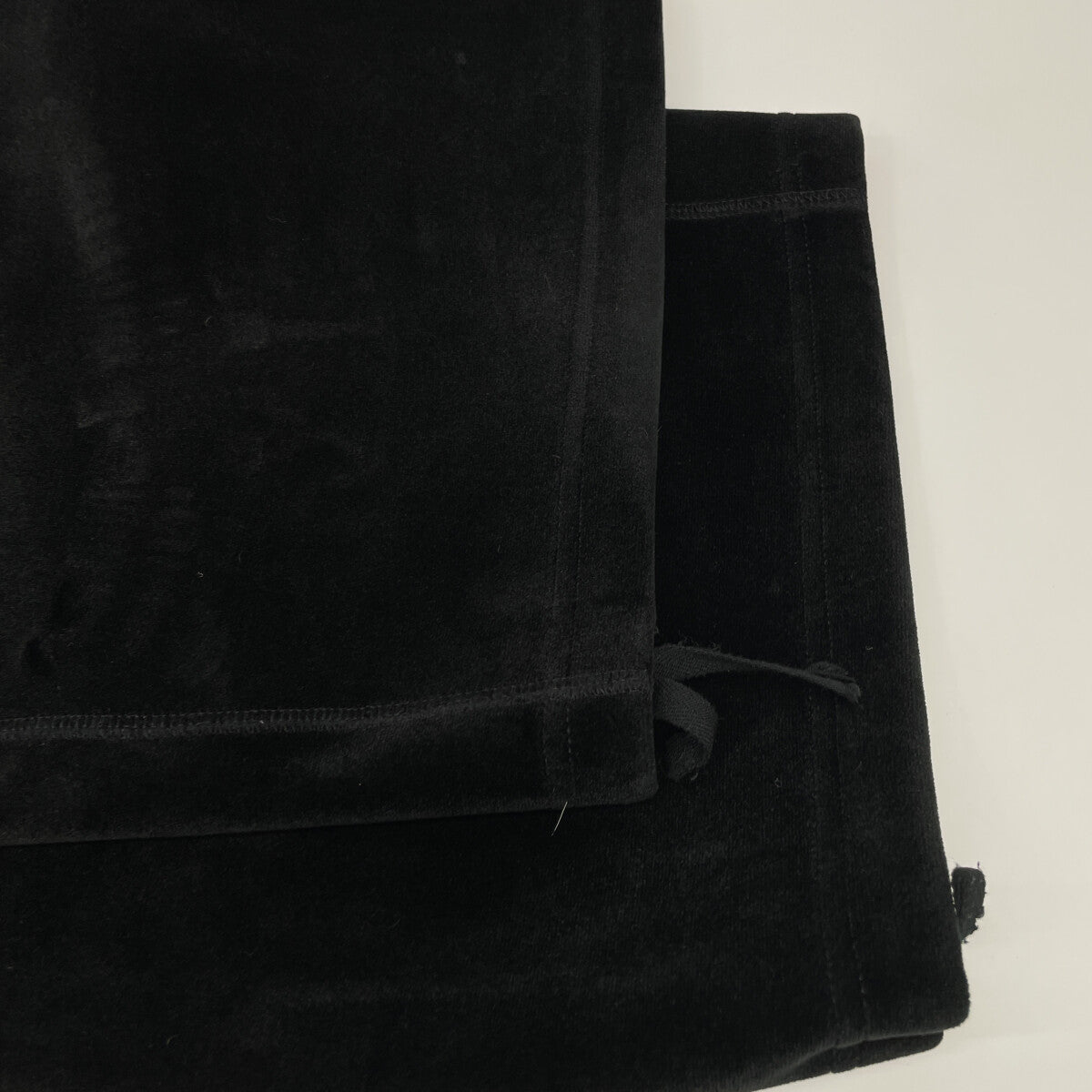 Y-3 ワイスリー ブラック 23AW IL2147 ベルベット カフ パンツ ボトムス XS