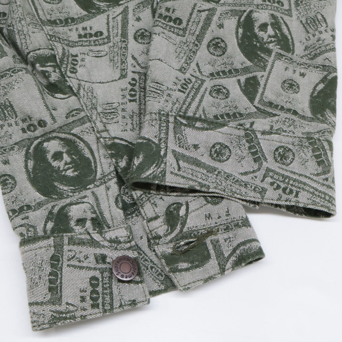 Supreme シュプリーム 【美品/国内正規】1280158 100 Dollar Bill トラッカー ジャケット M