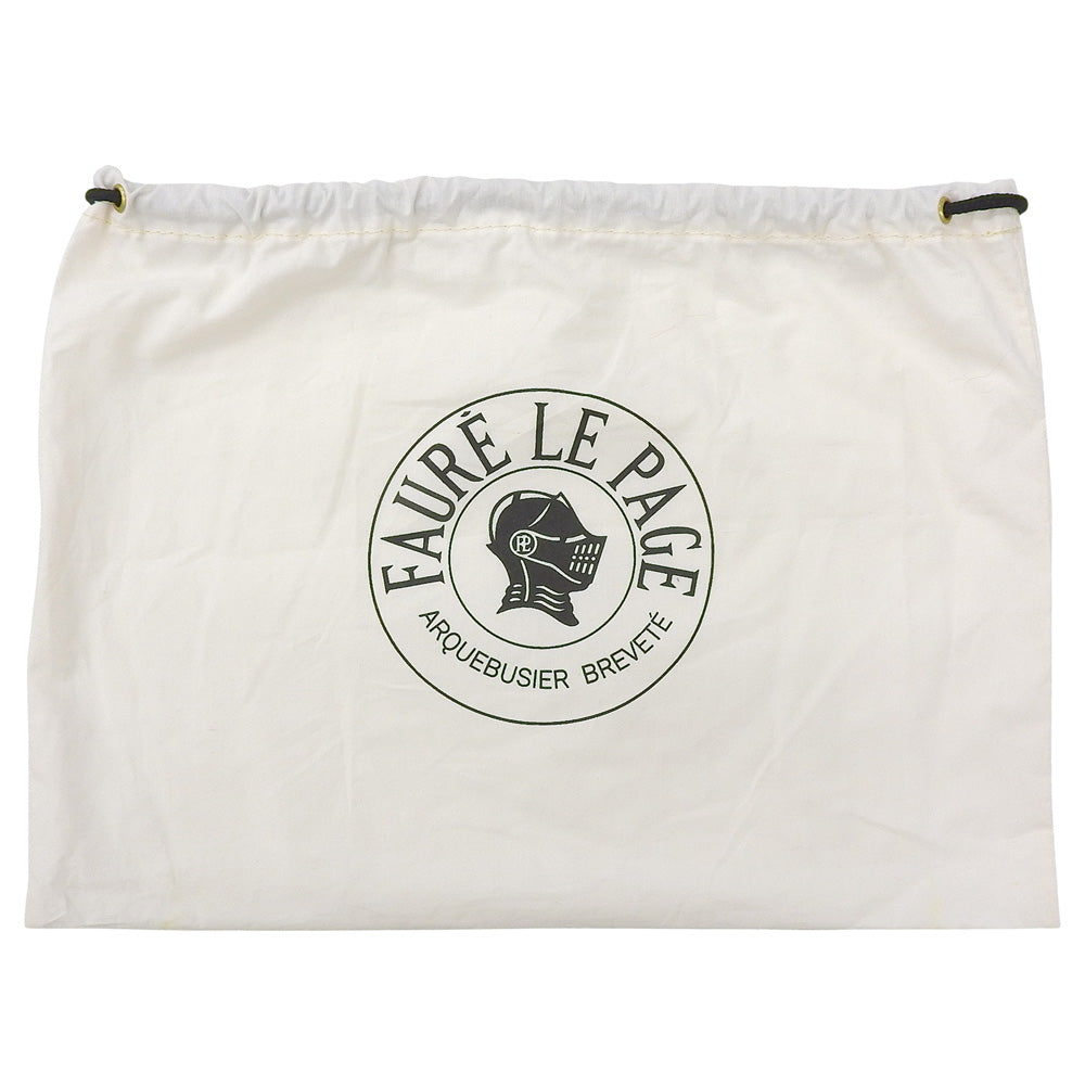 FAURE LE PAGE フォレ ル パージュ 美品 エカイユ柄 クラッチバッグ レディース ベージュ系×イエロー セカンドバッグ クラッチバッグ