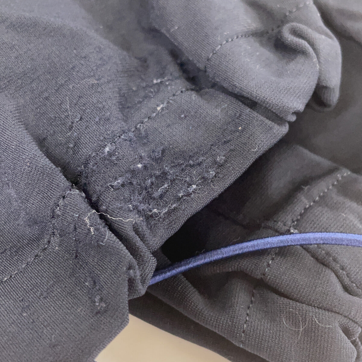 Graphpaper グラフペーパー ネイビー GM222-40040 ビスコース Ponte トラックパンツ ボトムス 2