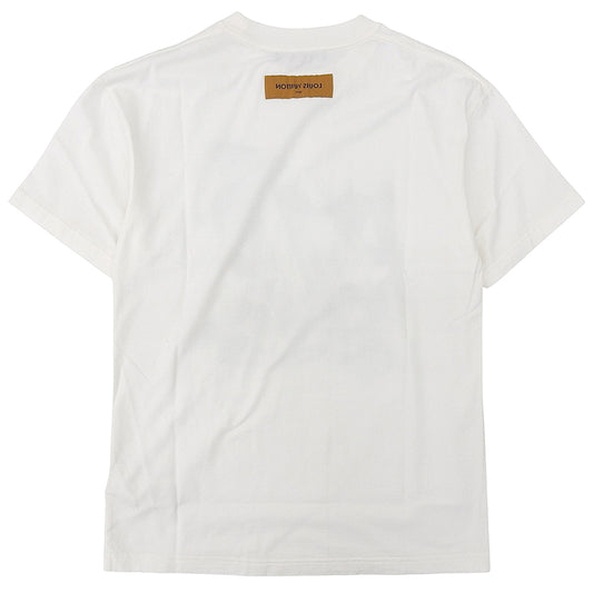 LOUIS VUITTON ルイヴィトン プリントTシャツ トップス メンズ ホワイト S RM232 NPG HPY83W トップス