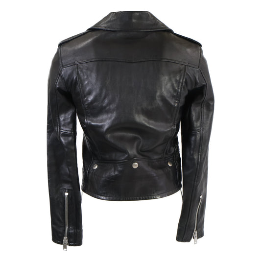 SAINT LAURENT PARIS サンローランパリ 【国内正規】397287 ラムスキン ダブルライダースジャケット ジャケット