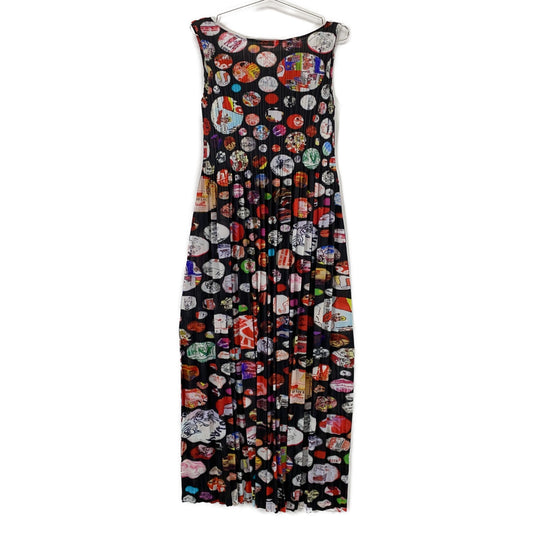 PLEATS PLEASE BLACK Transfer PP33-JH554 Sleeveless Dress