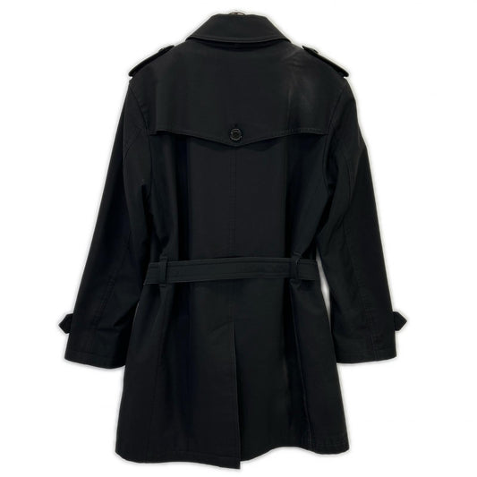 Burberry Black Label バーバリーブラックレーベル ブラック BMA14-313-09 ショート丈トレンチコート コート