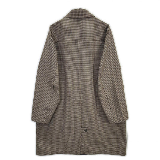 MACKINTOSH マッキントッシュ ブラウン GM-1058 ハウンドトゥース GTS HALKIRK コート コート