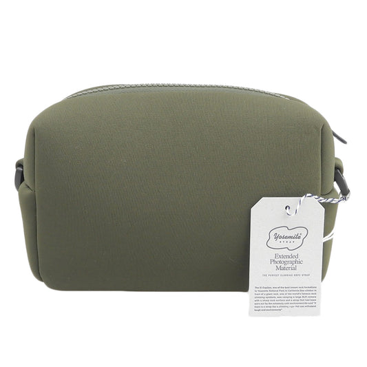 CAMPER Unused Parche Pouch Ladies Khaki Handbag
