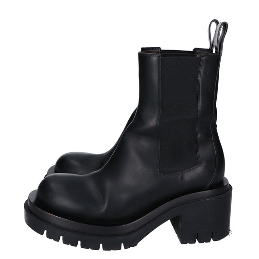 BOTTEGA VENETA Black Lug Chelsea Boots Shoes