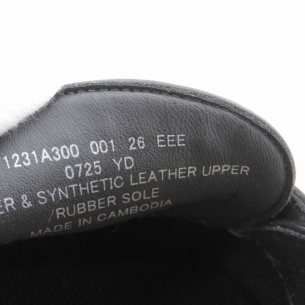 asics アシックス 美品 ランウォーク 7 TS GORE-TEX 3E コインローファー シューズ メンズ 黒 ブラック 26EEE 1231A300 シューズ