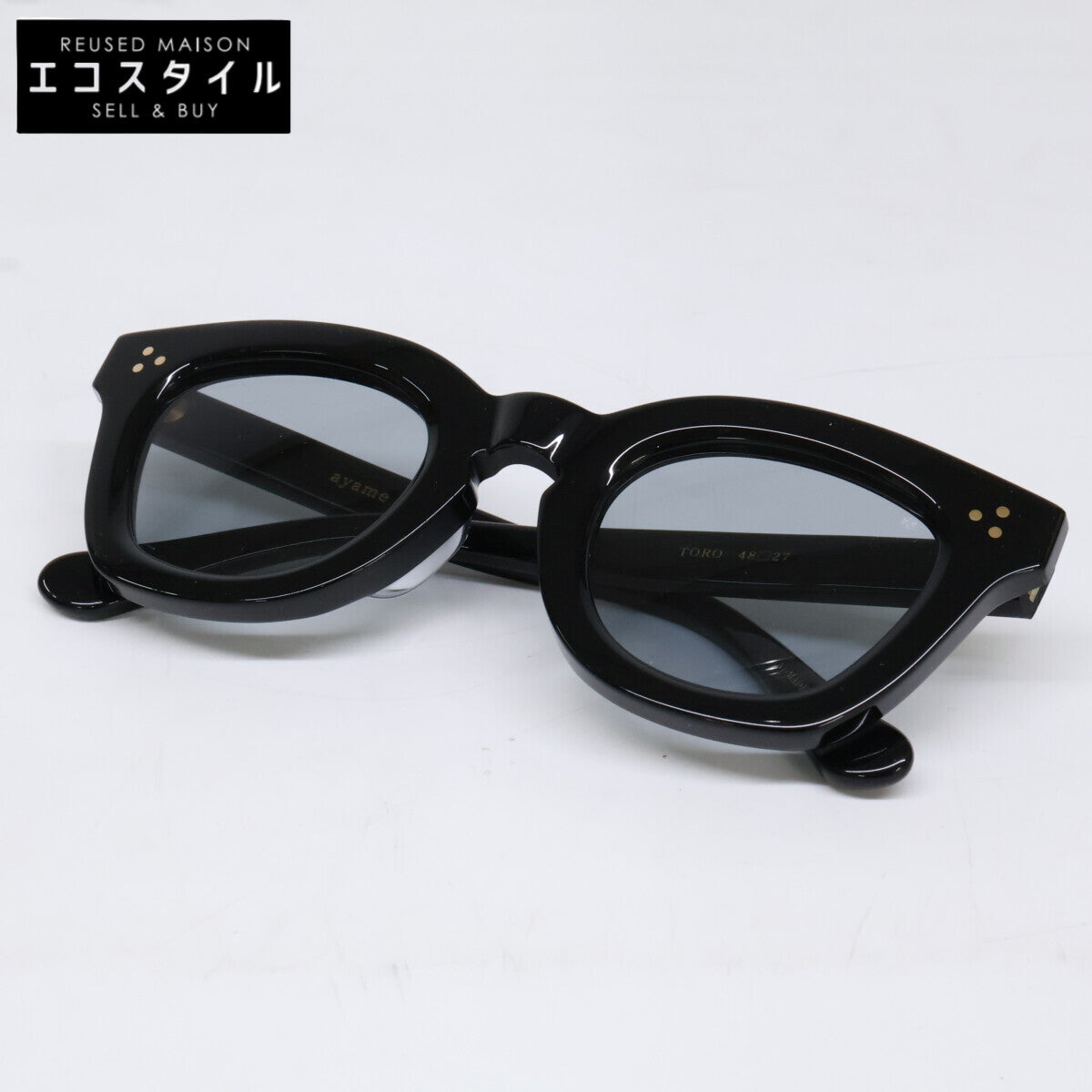 ayame アヤメ TORO BK トロ テレビジョンカット サングラス – style