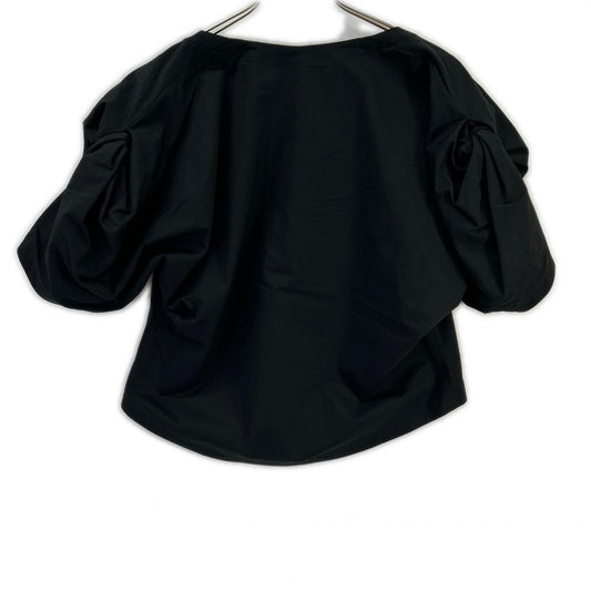 ISSEY MIYAKE イッセイミヤケ ブラック IM61FJ513 TWISTED DRAPE トップス
