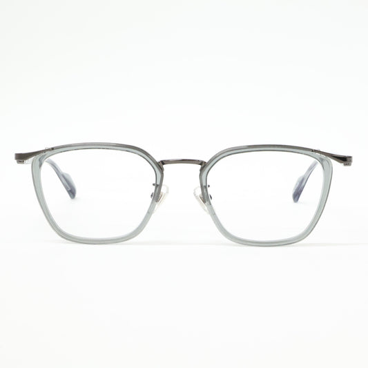yohjiyamamoto ヨウジヤマモト 【美品】19-0098-1 T・P/P 度入りレンズ コンビ アイウェア 眼鏡