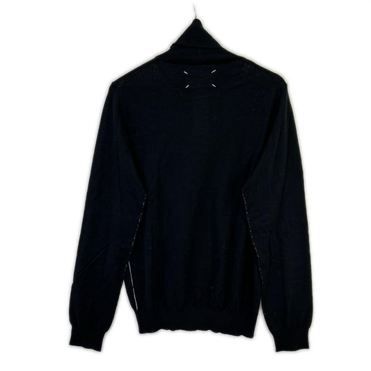 Maison Margiela メゾンマルジェラ S50HA0963 ブラック ウール タートルニット トップス