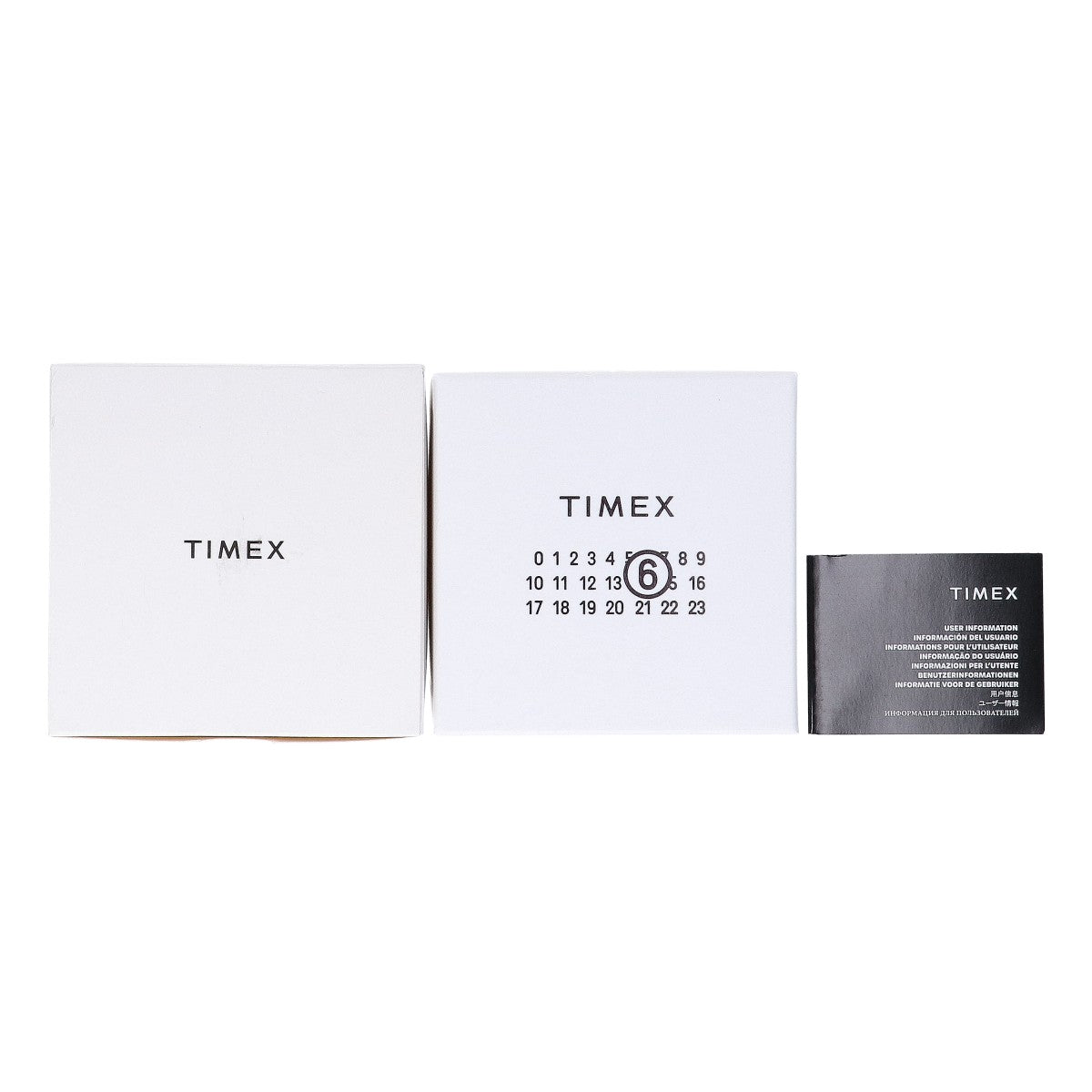TIMEX タイメックス x MM6 エムエム6 【新品未使用】S33YW0004 M10064 T80 RING WATCH リングウォッチ リング 指輪