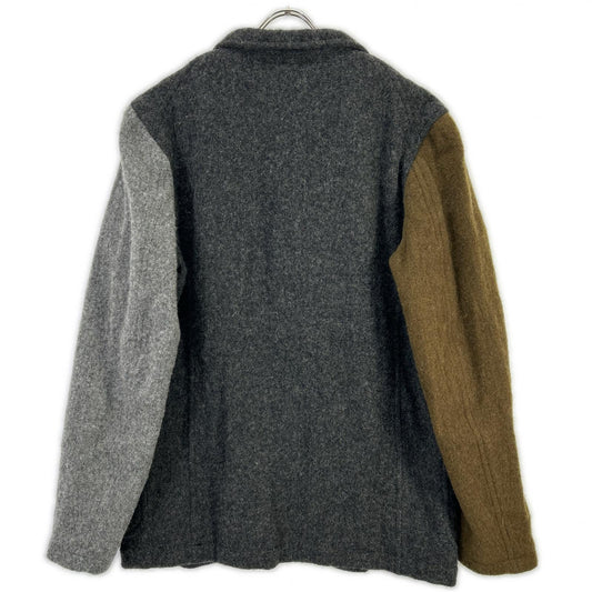 COMMEdesGARCONS SHIRT コムデギャルソンシャツ FL-J004 WOOL NYLON SERGE GARMENT MILLED JACKET ジャケット