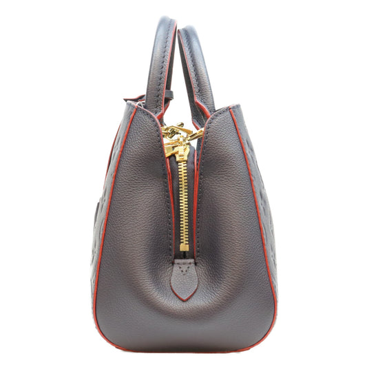 LOUIS VUITTON ルイヴィトン 18年 M42747 マリーヌルージュ モノグラムアンプラント モンテーニュBB ショルダーバッグ