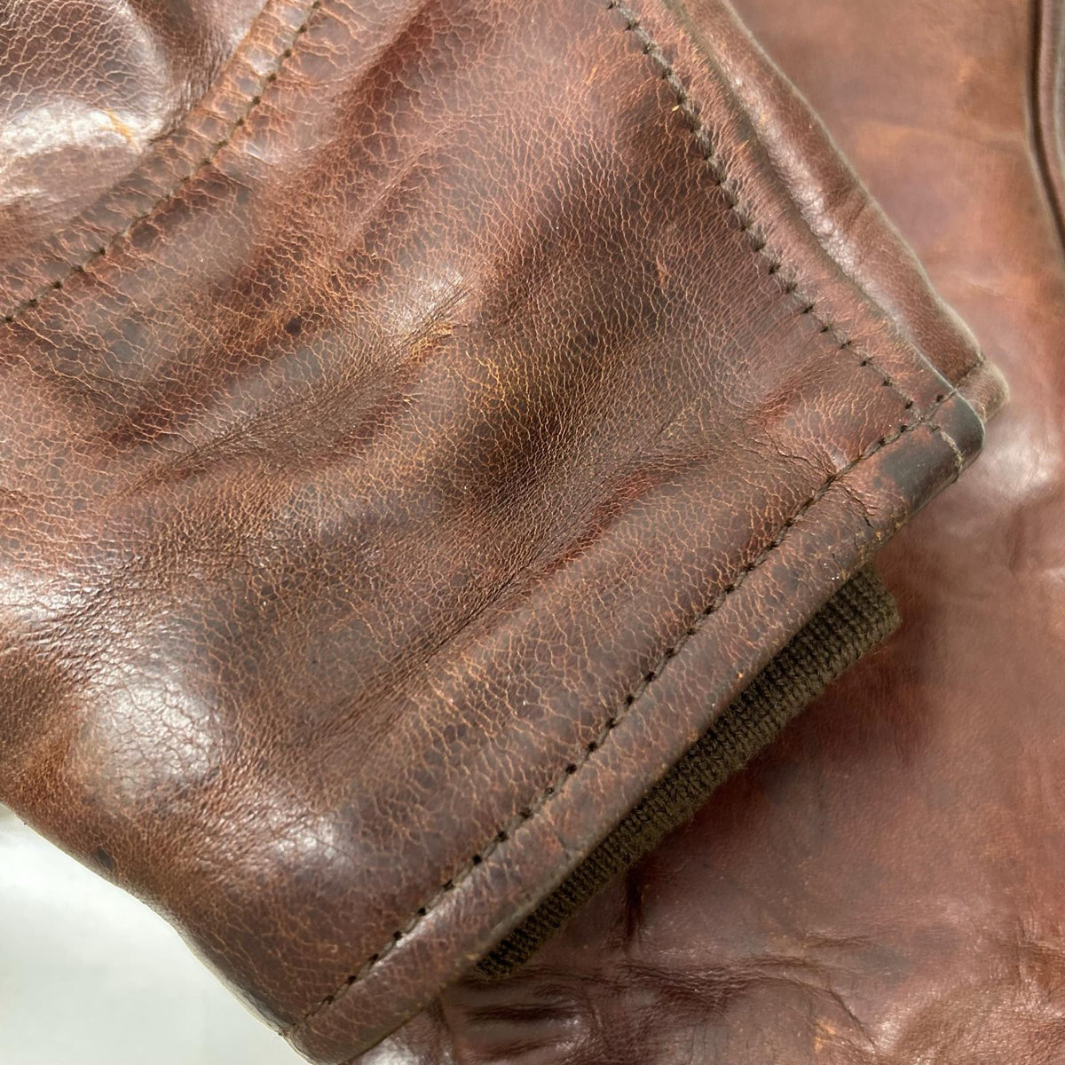 AERO LEATHER エアロレザー ブラウン ホースハイド ハイウェイマン レザージャケット ジャケット