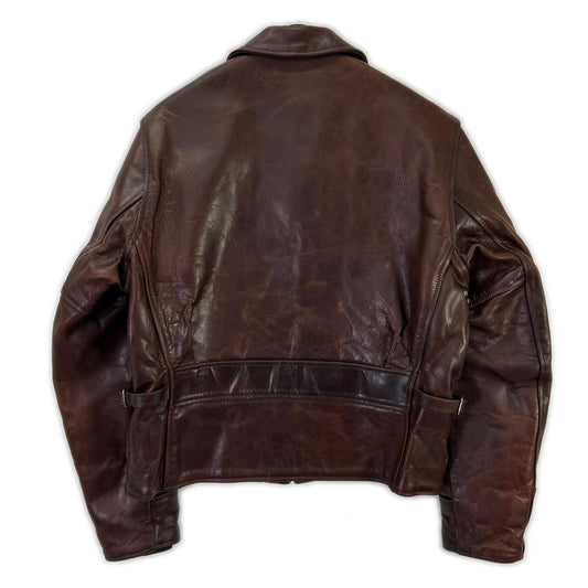 AERO LEATHER エアロレザー ブラウン ホースハイド ハイウェイマン レザージャケット ジャケット