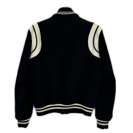SAINT LAURENT PARIS サンローランパリ 国内正規 354718 レザートリム テディジャケット ジャケット