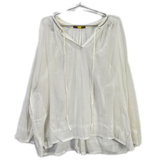 AODRESS アオドレス ホワイト コットン ガーゼシャツ アンサンブル トップス