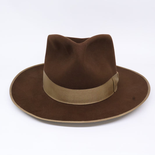 THE FAT HATTER ザ・ファットハッター 【美品】ビーバー 中折れハット 帽子
