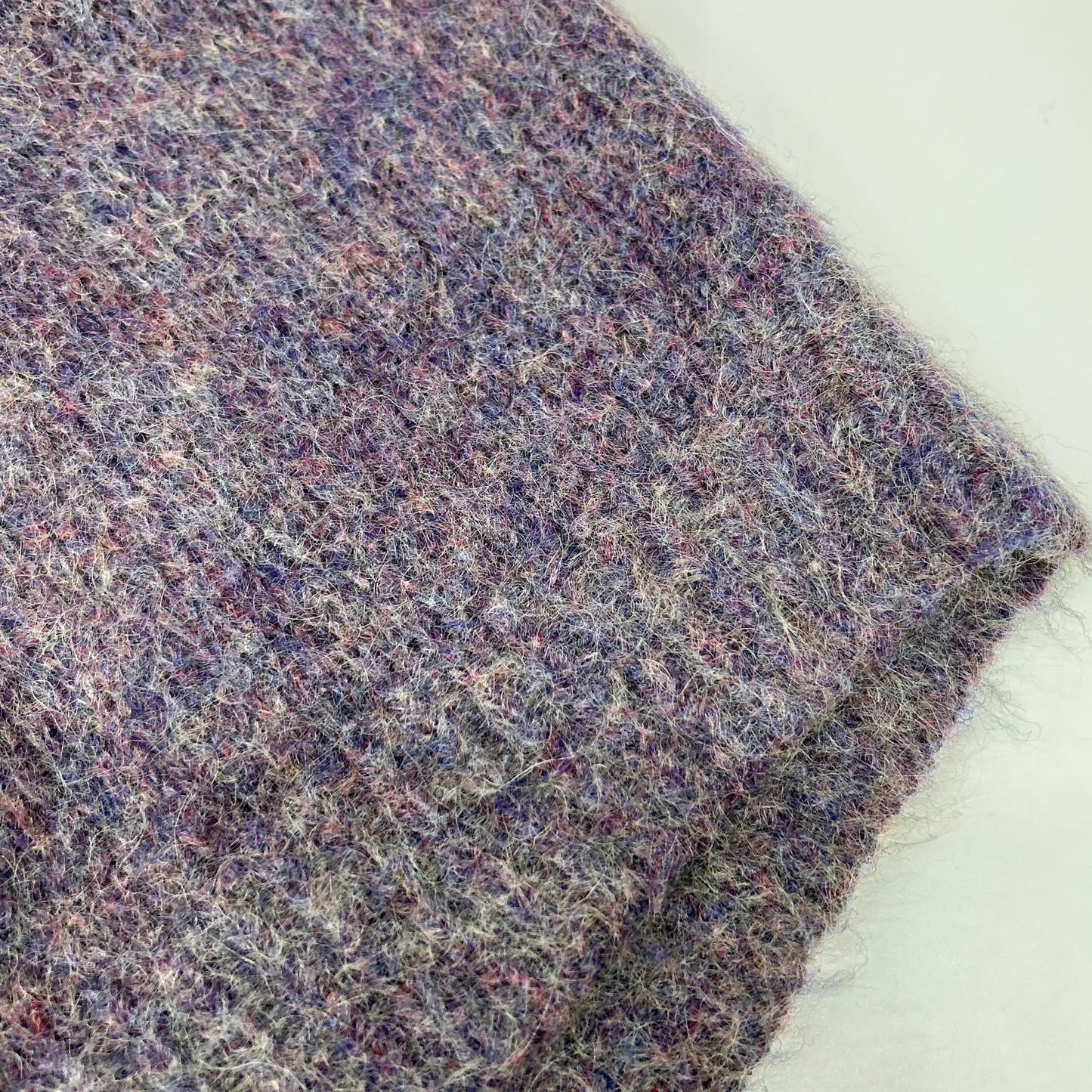 Supreme purple mohair knit tops