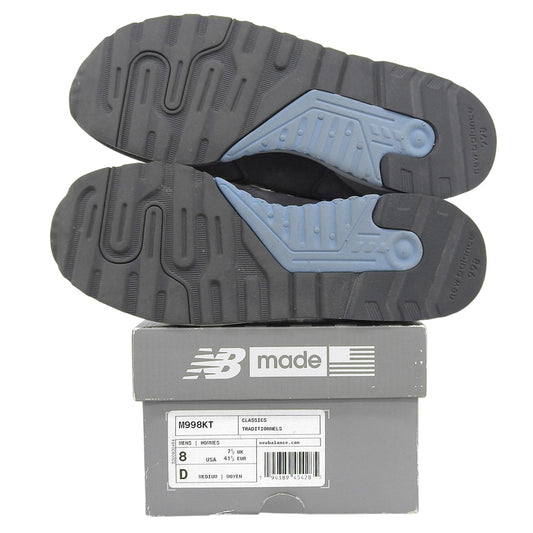 NEW BALANCE ニューバランス 美品 スニーカー シューズ メンズ チャコールグレー 26cm M998KT 20年製 シューズ