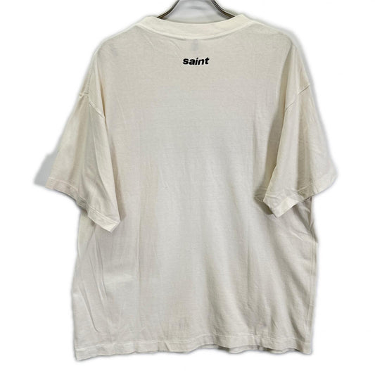 SAINT MICHAEL セントマイケル SM-HR8-0000-019 アイボリーホワイト LOVE SONG SS TEE トップス