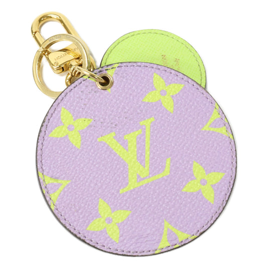 LOUIS VUITTON ルイヴィトン M67848 ポルトクレ・イリュストレ ジャイアント・モノグラム キーリング