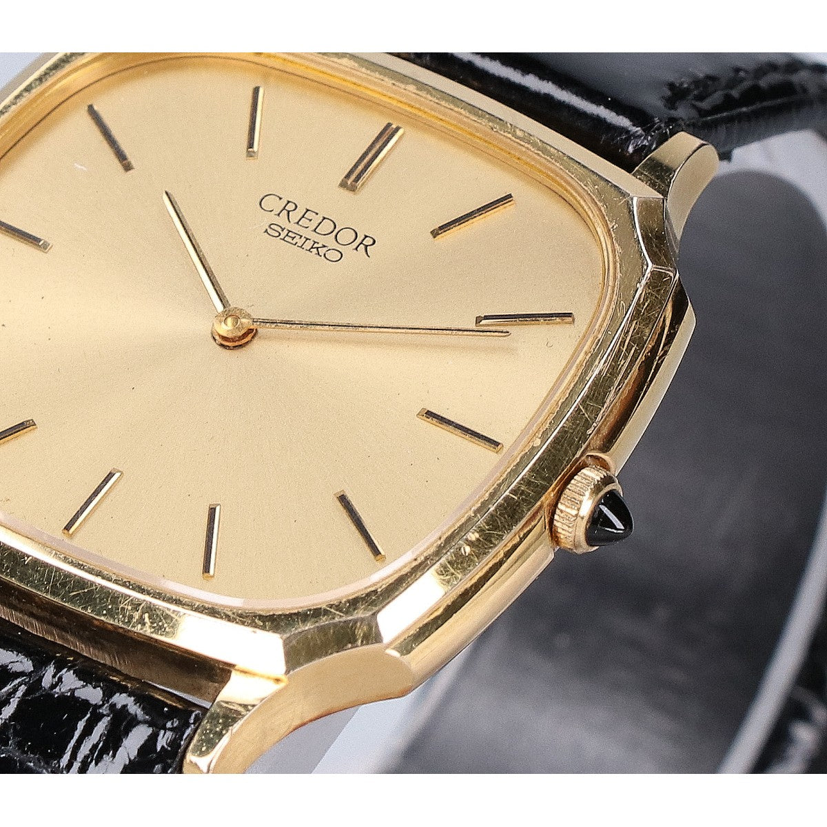SEIKO CREDOR セイコー クレドール 5930-5080 14K SSバック クォーツ 腕時計