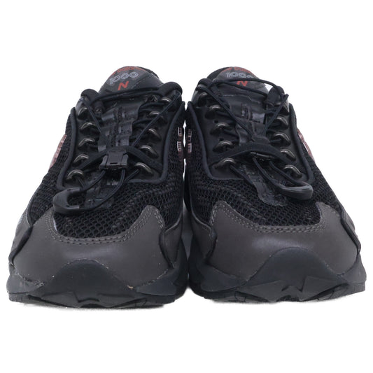 NEW BALANCE ニューバランス 【美品】U100010A シンセティックレザー/メッシュ スニーカー シューズ