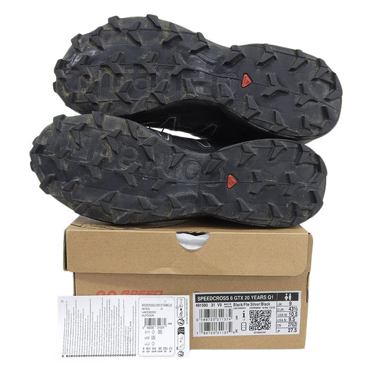 SALOMON サロモン スピードクロス6 GTX トレイルランニングシューズ シューズ メンズ ブラック 27.5cm 491590 シューズ